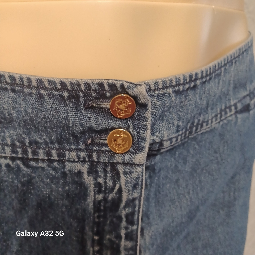 Ralph Lauren Blue Maxi Pencil Skirt for Work Size 14 - Picture 4 of 15